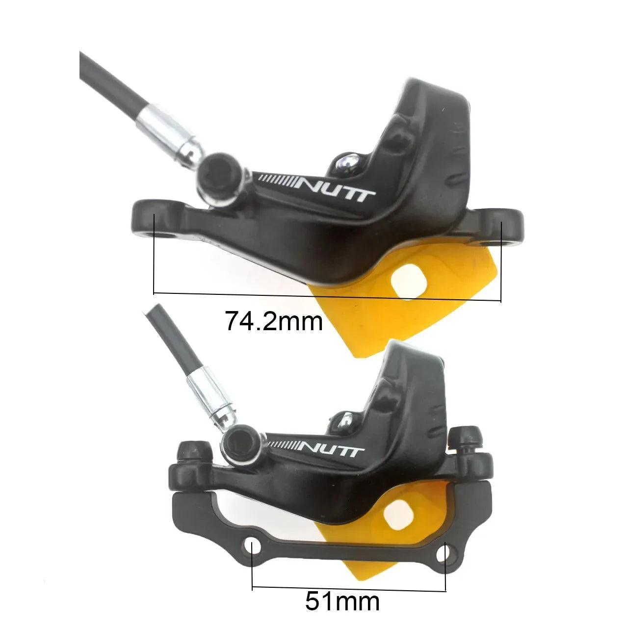 NUTT 4 Piston Electric E-Bike Scooter Disc Brake Hydraulic Bicycle 140 - VirtuousWares:Global