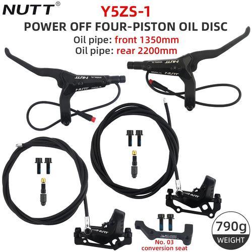 NUTT Y5ZS-1 4piston Power-off Hydraulic Disc Brake Electric - VirtuousWares:Global