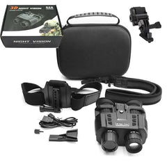 NV8000 3D Infrared Night Vision Binoculars Telescope Professional HD 1080P Head Mount Camera for Hunting Camping Tactics Goggle - VirtuousWares:Global