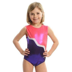 O3GL018 Obersee Girls Gymnastics Leotards One-Piece Athletic - VirtuousWares:Global