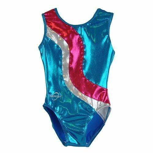 O3GL038 Obersee Girls Gymnastics Leotard One-Piece Athletic Activewear-Girls' Clothes - VirtuousWares:Global