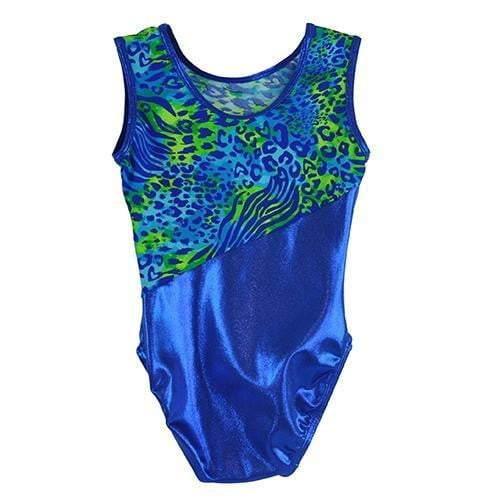 O3GL069 Obersee Girls Gymnastics Leotard One-Piece Athletic Activewear - VirtuousWares:Global