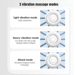Octopus Electric Head Massager 3 Modes Vibration Massage Head - VirtuousWares:Global