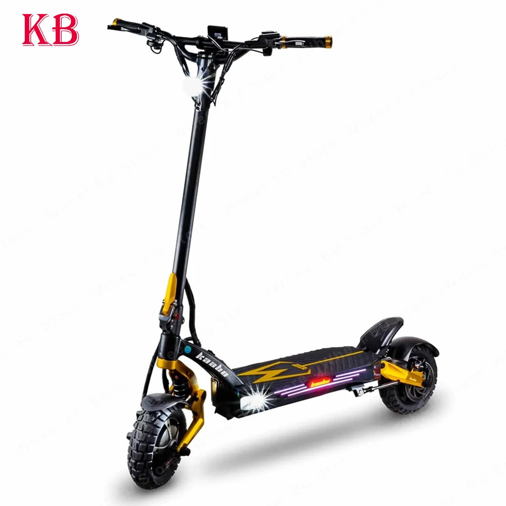 Official Kaabo Mantis King GT Scooter 24Ah Battery TFT Display 2*1100W - VirtuousWares:Global