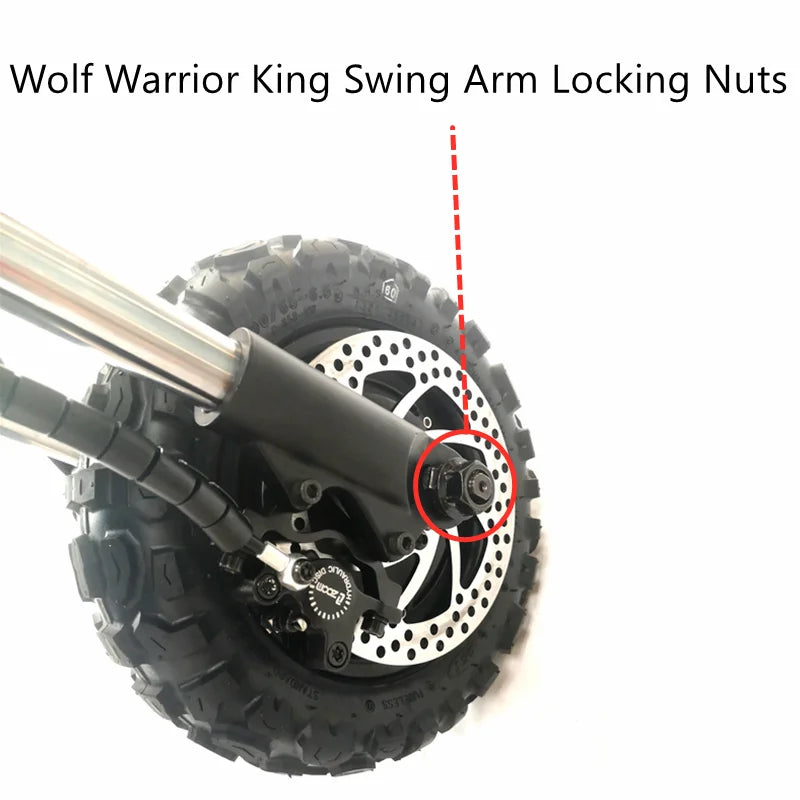 Official Original Kaabo Wolf Nuts Swing Arm Locking Nuts Wolf - VirtuousWares:Global