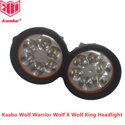 Official Original Kaabo Wolf Warrior Front Light Assembly For Wolf - VirtuousWares:Global