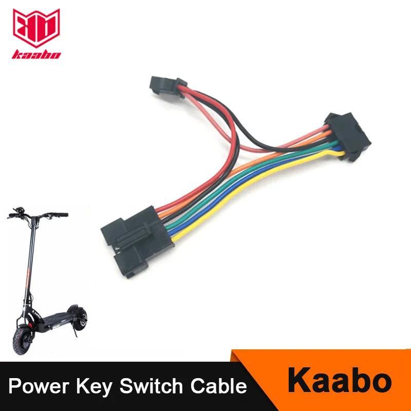 Official Original Power Key Lock Switch Cable Part For Kaabo Mantis 10 - VirtuousWares:Global