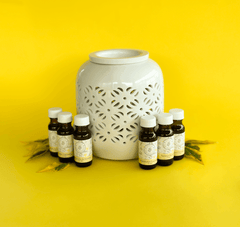 Oil Burner with 6 Scented Oils - VirtuousWares:Global