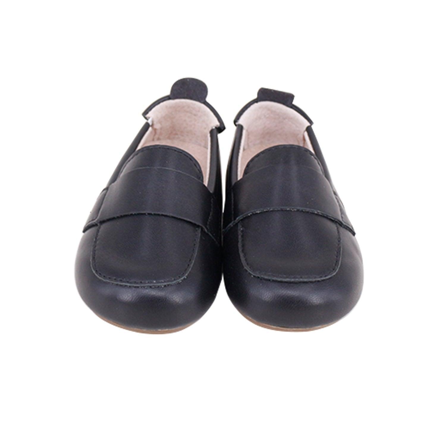 Oliver First/Pre Walker Baby & Toddler Loafers Black - VirtuousWares:Global