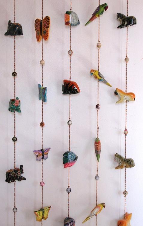 OMSutra Handcrafted Wooden Prosperity Animal hanging brass Bells - VirtuousWares:Global