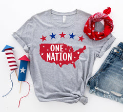 One Nation America T-shirt - VirtuousWares:Global