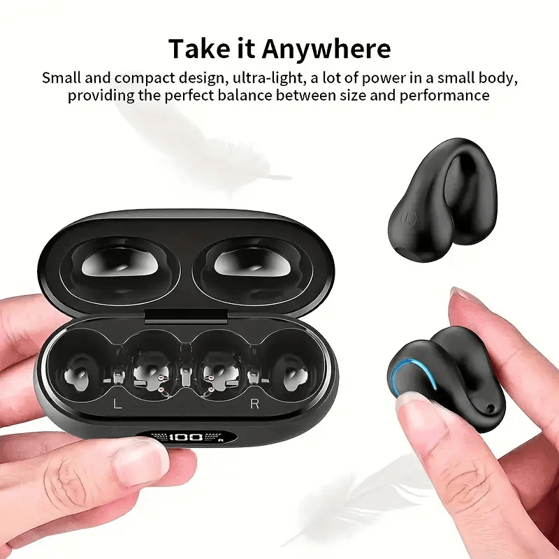 Open Ear Clip Wireless Earplugs Bluetooth TWS - VirtuousWares:Global