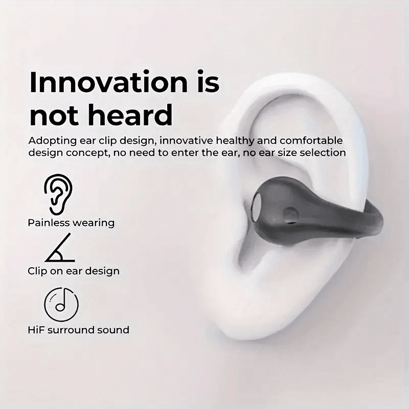 Open Ear Clip Wireless Earplugs Bluetooth TWS - VirtuousWares:Global