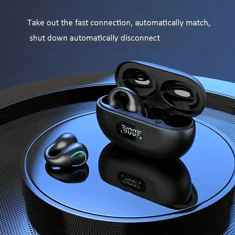 Open Ear Clip Wireless Earplugs Bluetooth TWS - VirtuousWares:Global
