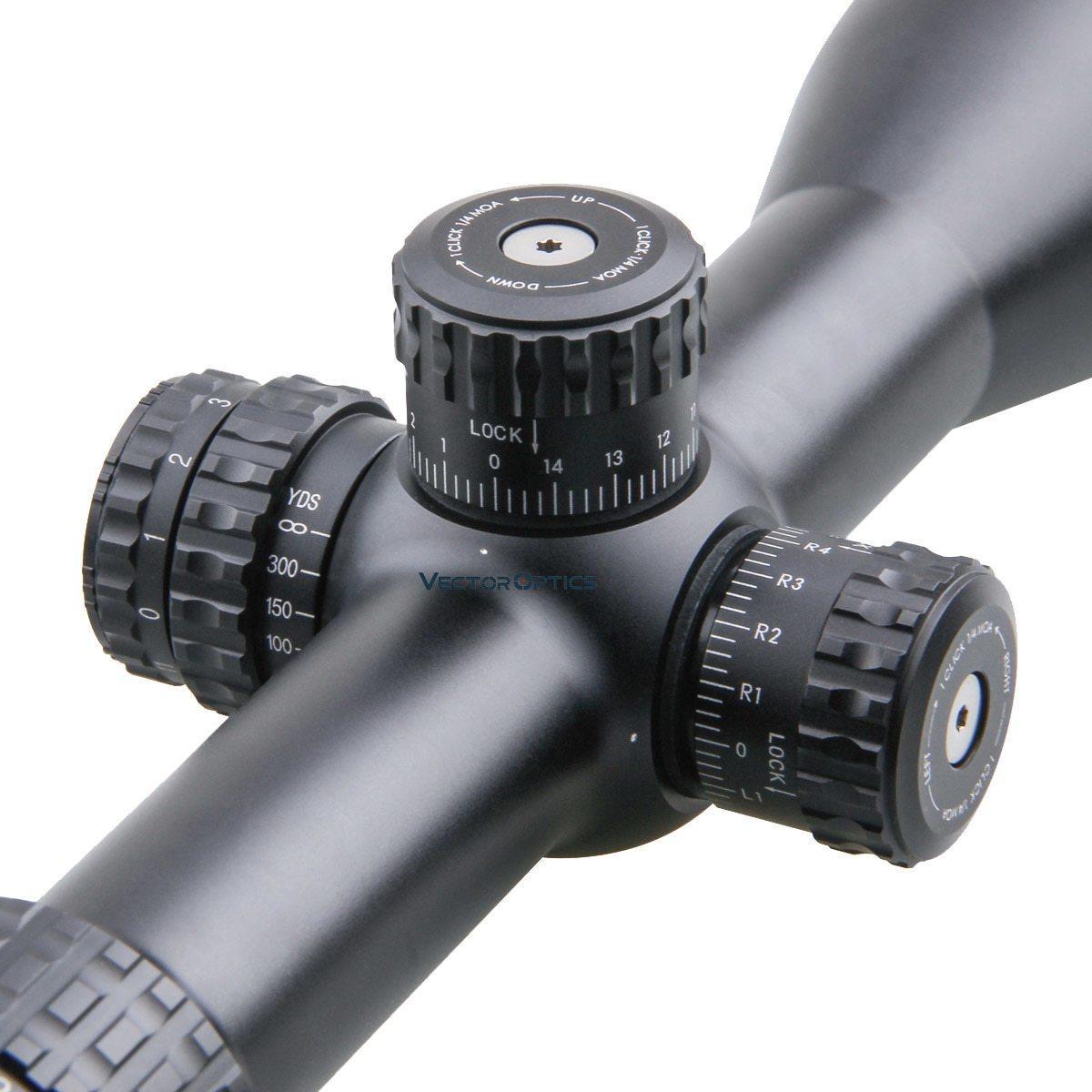 Optics Aston 3-18x44 Tactical riflescope 90MOA Range HD Glass Sys MOA - VirtuousWares:Global