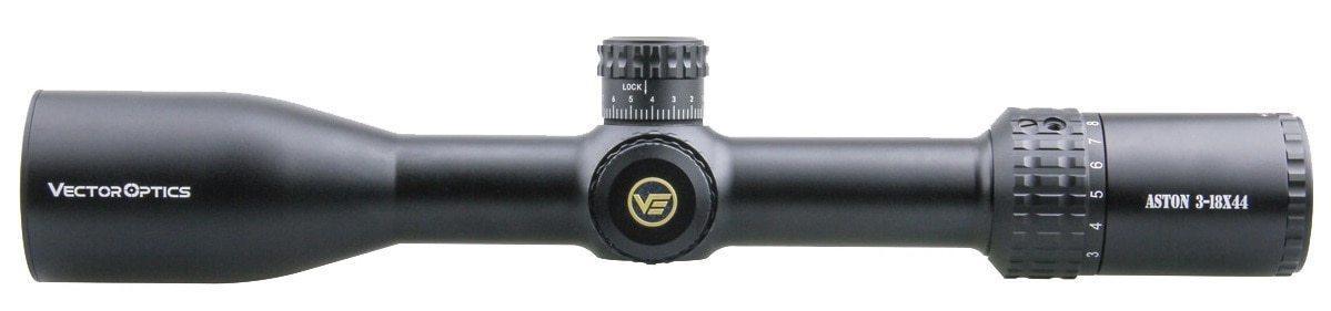 Optics Aston 3-18x44 Tactical riflescope 90MOA Range HD Glass Sys MOA - VirtuousWares:Global