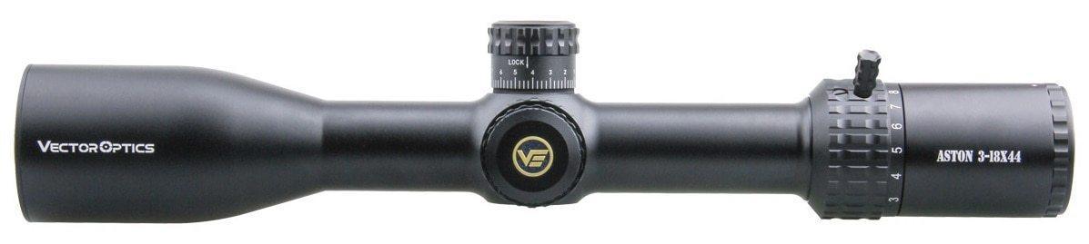 Optics Aston 3-18x44 Tactical riflescope 90MOA Range HD Glass Sys MOA - VirtuousWares:Global