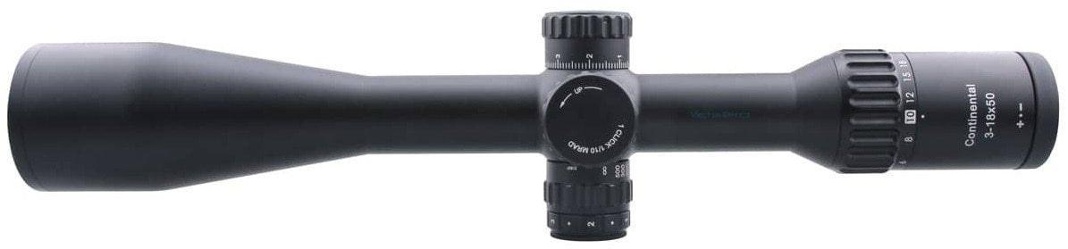 Optics Continental HD 3-18x50 Tactical 1/10 MIL Long Range Shooting - VirtuousWares:Global