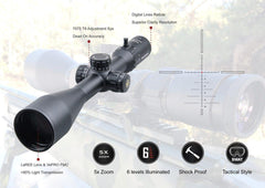 Optics Paragon GenII 5-25x56 Hunting Tactical Riflescope Long Range - VirtuousWares:Global