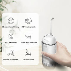 Oral Irrigator Dental Thread Irrigation Water Flosser Portable Mini - VirtuousWares:Global