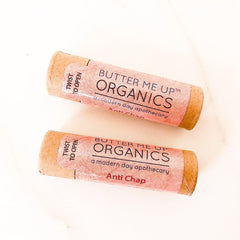 Organic Anti-Chap Lip Balm / Chapped Lips / Organic Lip Moisturizer / - VirtuousWares:Global