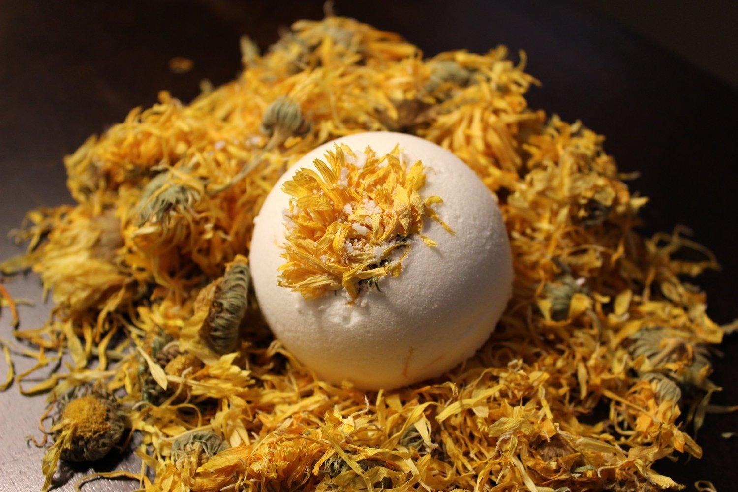 Organic Bath Bomb Sick Baby Bomb- Organic Bath Fizzie For Baby - VirtuousWares:Global