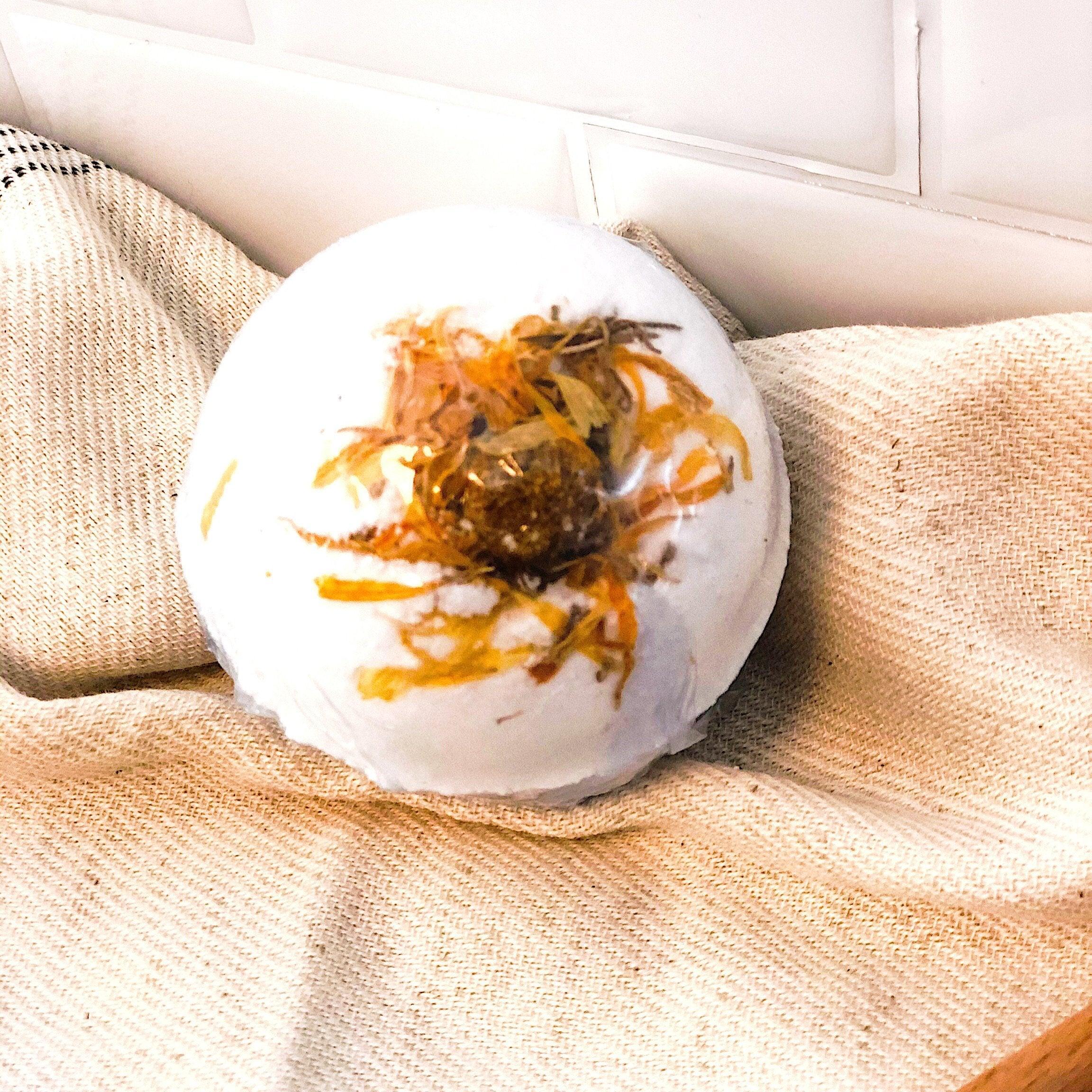 Organic Bath Bomb Sick Baby Bomb- Organic Bath Fizzie For Baby - VirtuousWares:Global