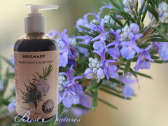 Organic Black Soap Aloe Rosemary Face and Body - VirtuousWares:Global