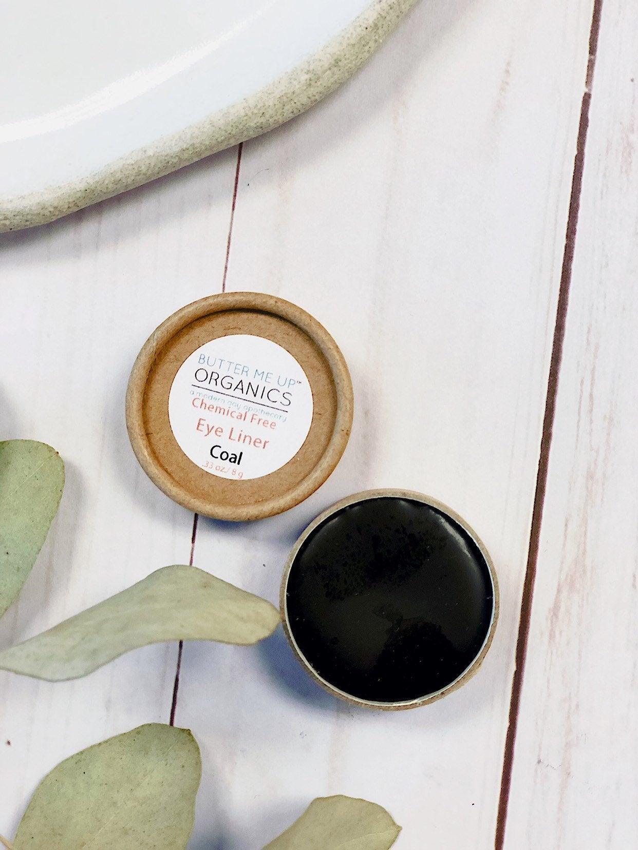 Organic Eyeliner / Organic Eye Makeup / Eye Coal / Butter Me Up - VirtuousWares:Global