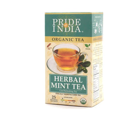 Organic Herbal Mint Tea Bags (Caffeine Free) - Pack of 6 - VirtuousWares:Global