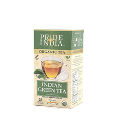Organic Indian Green Tea Bags - Pack of 6 - VirtuousWares:Global