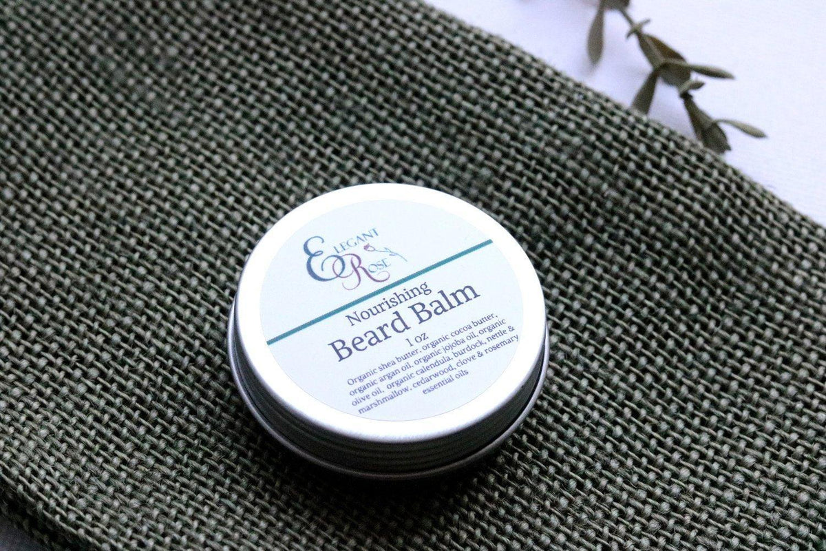 Organic Nourishing Beard Balm, Natural Beard Balm, - VirtuousWares:Global