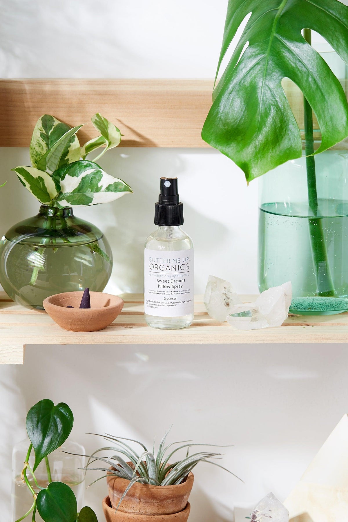 Organic Pillow Mist / Aromatherapy / Relaxing Essential Oils / Gentle - VirtuousWares:Global