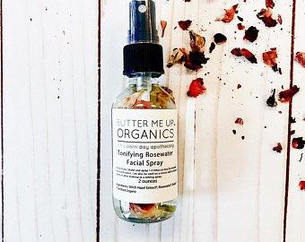 Organic Rose Water Facial Setting Spray Makeup - VirtuousWares:Global