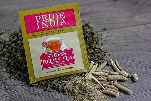Organic Stress Relief Tea Bags (Caffeine Free) - 6-Pack (150 Tea Bags) - VirtuousWares:Global
