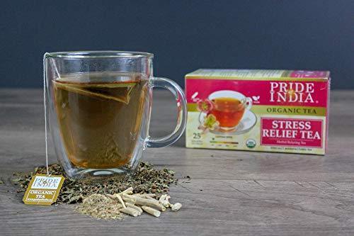 Organic Stress Relief Tea Bags (Caffeine Free) - 6-Pack (150 Tea Bags) - VirtuousWares:Global