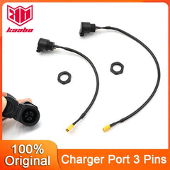 Original 3 Pins Charger Port For Kaabo Mantis King GT Electric Scooter - VirtuousWares:Global