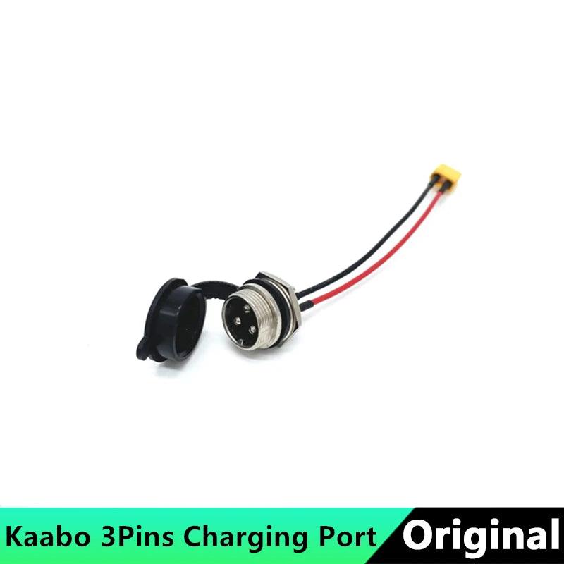 Original 3 Pins Charging Port for Kaabo Mantis 8/10 Kaabo Wolf Warrior - VirtuousWares:Global