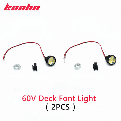 Original 60V LED Spotlight for Kaabo Mantis 10 E-Scooter Deck Front - VirtuousWares:Global