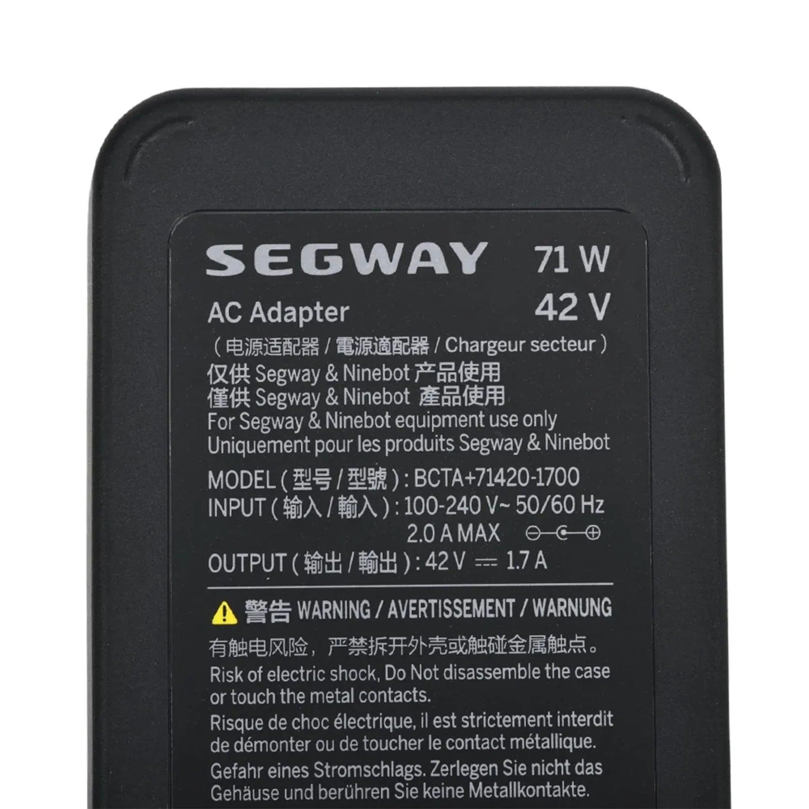 Original Battery Charger for Ninebot ES2 ES4 E22 E25 F40 F2 For Xiaomi - VirtuousWares:Global