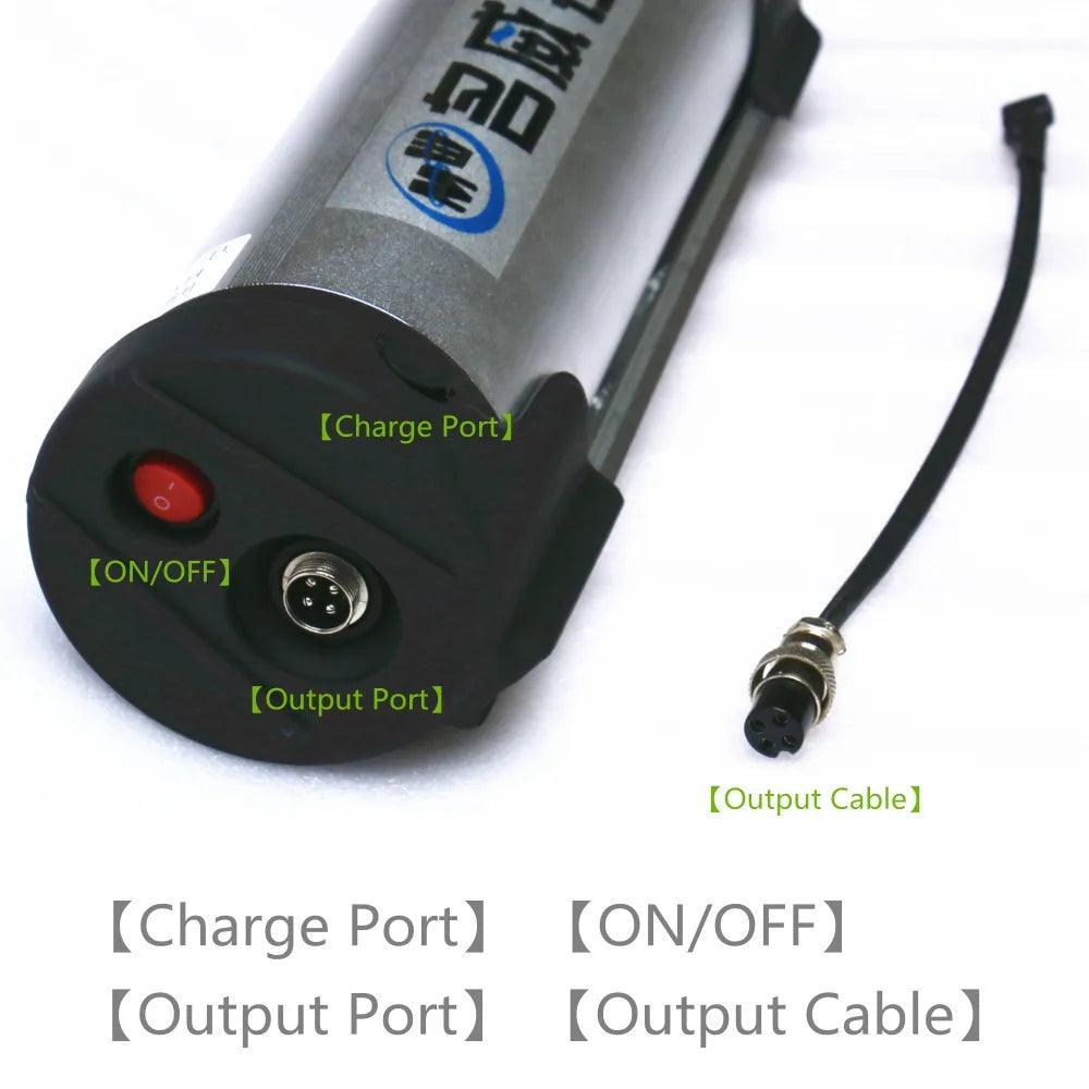 Original Bottle Type Lithium Battery for SMLRO Electric Bicycle,with - VirtuousWares:Global