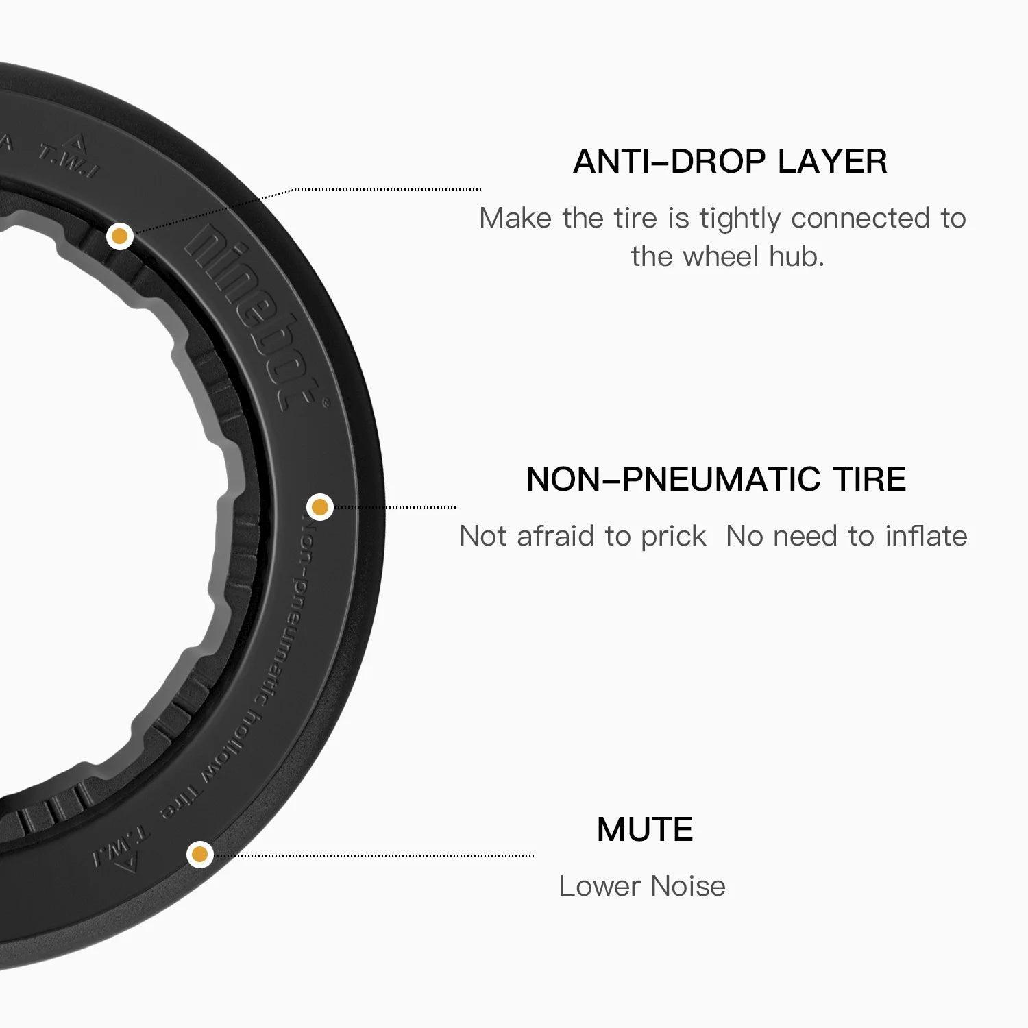 Original Drift Tires for Ninebot by Segway Gokart Pro Xiaomi - VirtuousWares:Global
