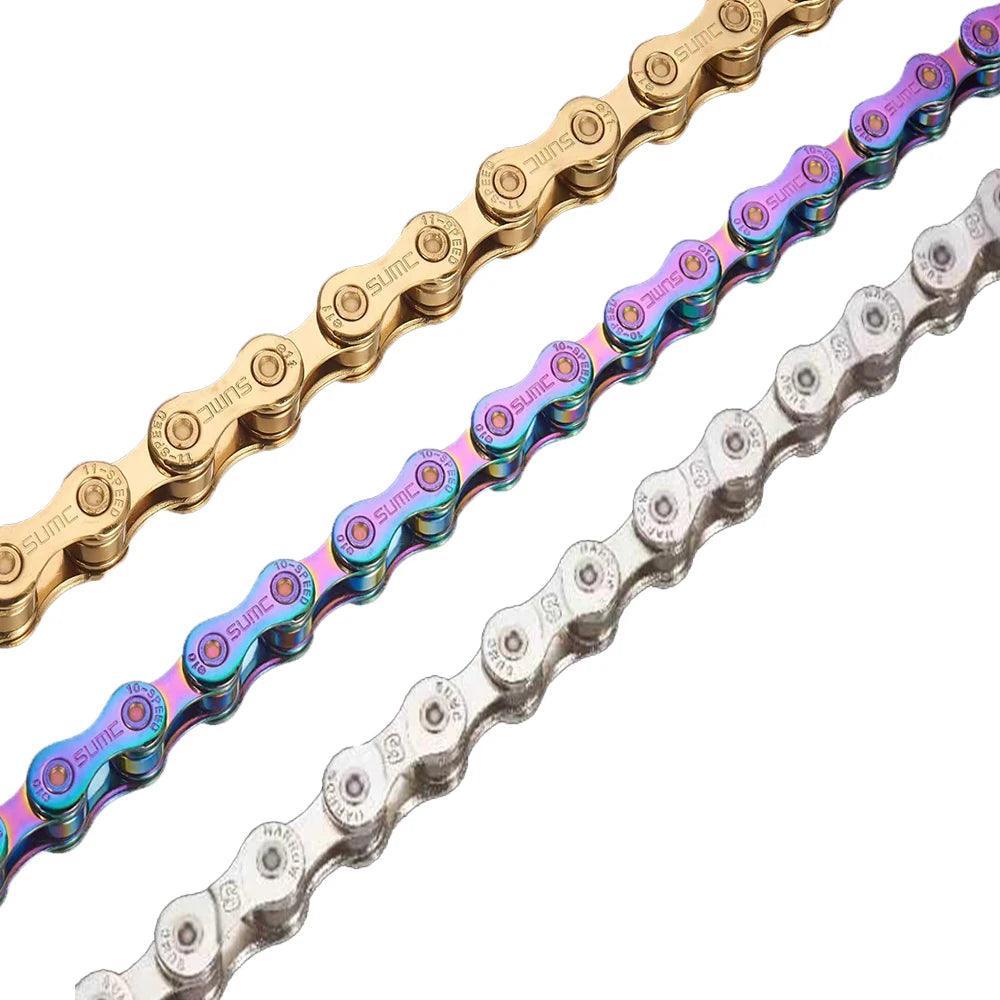 Original E-Bike Chains 8 speed 136 Links Electric bicycle chain For - VirtuousWares:Global