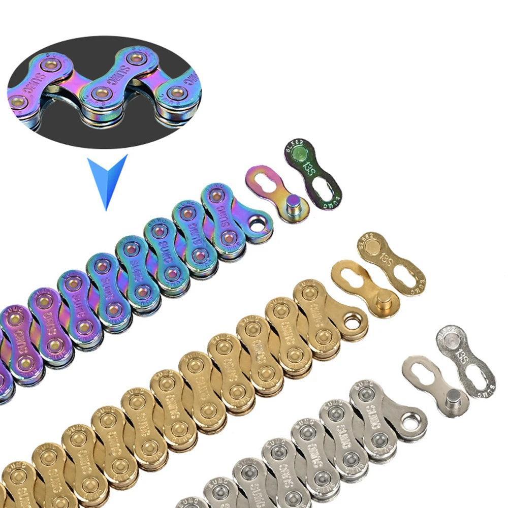 Original E-Bike Chains 8 speed 136 Links Electric bicycle chain For - VirtuousWares:Global