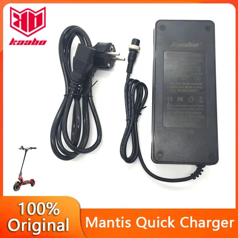 Original Kaabo Mantis Quick Charger 67.2V 4A Power Supply Faster - VirtuousWares:Global