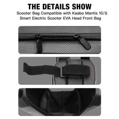 Original Kaabo Mantis scooter Bag With Kaabo Logo 3L spare parts head - VirtuousWares:Global