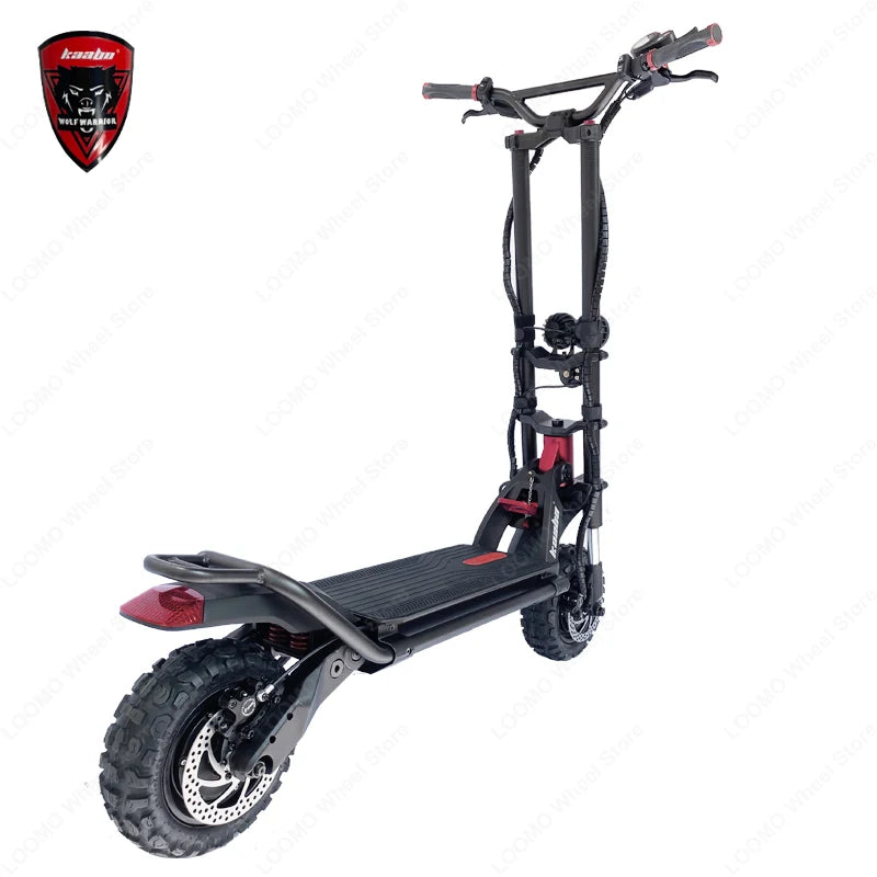 Original Kaabo Wolf Warrior Scooter 11 Scooter 26Ah 60V 35Ah 1200W*2 Dual Motor - VirtuousWares:Global