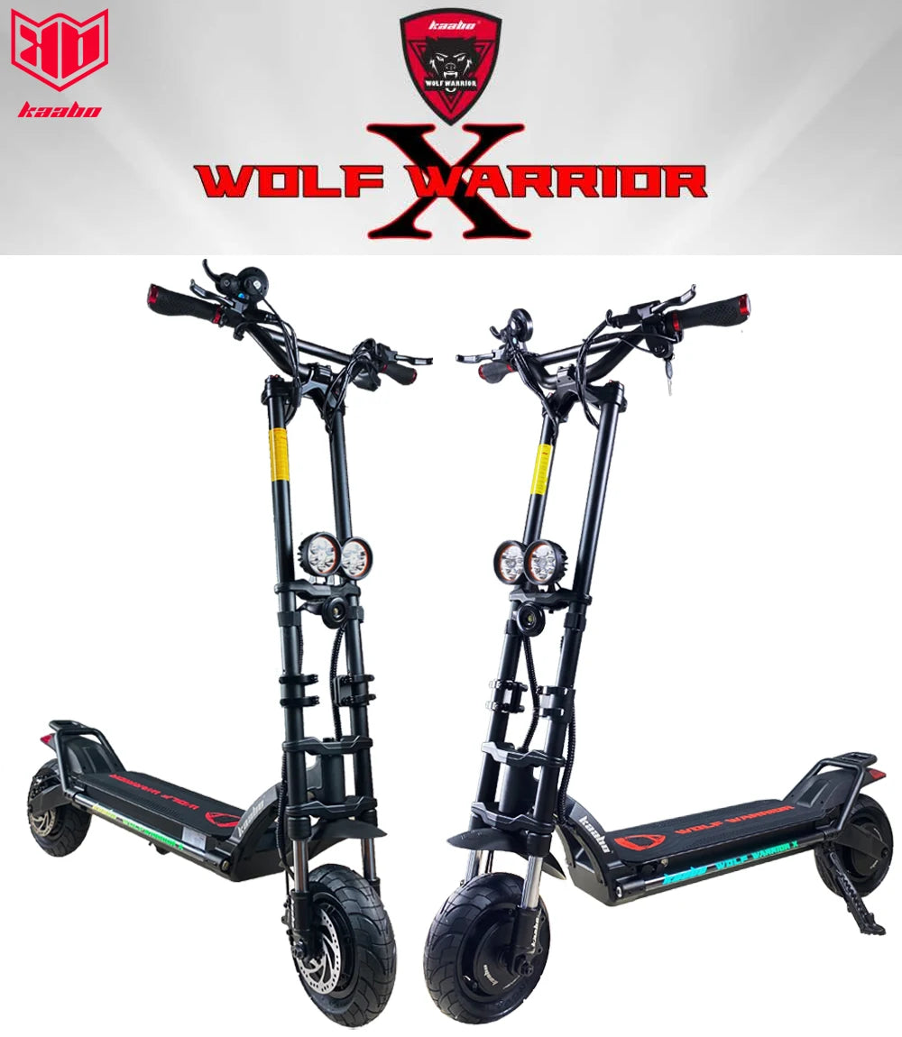 Original Kaabo Wolf Warrior X Scooter 10inch 60V 21Ah 60V 28Ah Battery Top - VirtuousWares:Global