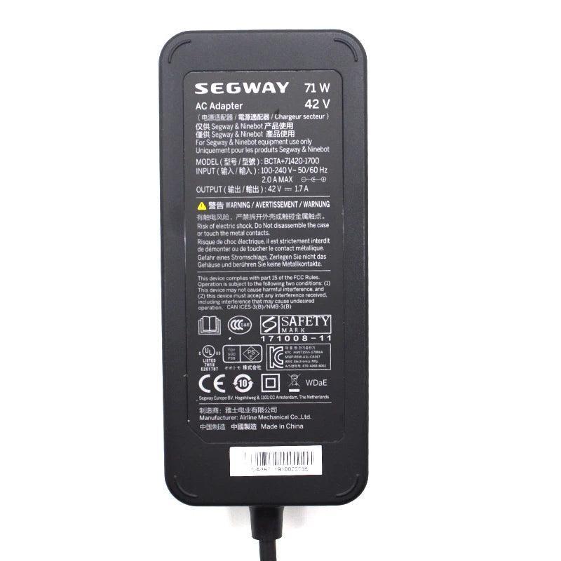 Original Segway Ninebot Electric Scooter Charger For Ninebot MAX G30 - VirtuousWares:Global