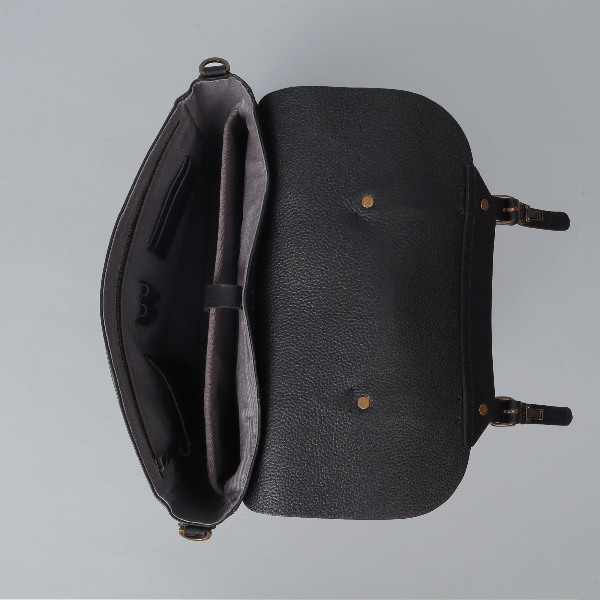 Oslo Leather Briefcase - VirtuousWares:Global